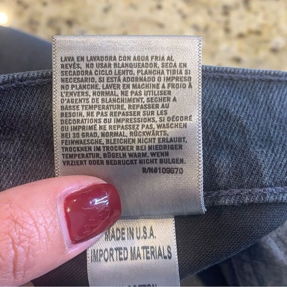 Citizens of Humanity Noah Super Skinny Jeans Black Size 32 - Picture 8 of 12